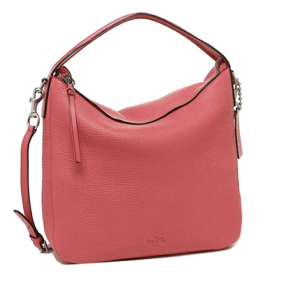 Coach Coral Leather Hobo Sullivan Bag